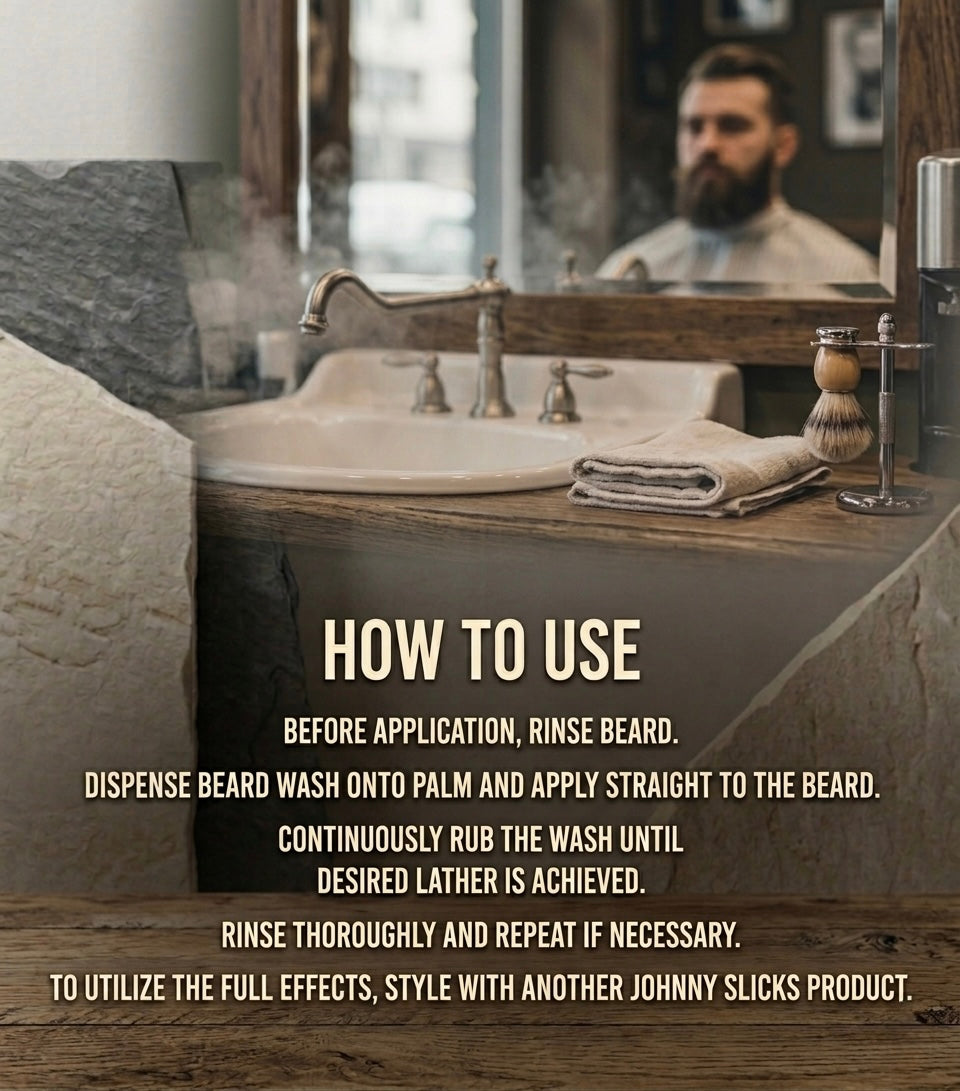 Organic Hand Whipped Beard Wash